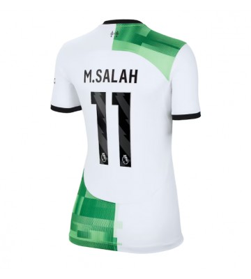 Liverpool Mohamed Salah #11 Segunda Equipación Mujer 2023-24 Manga Corta